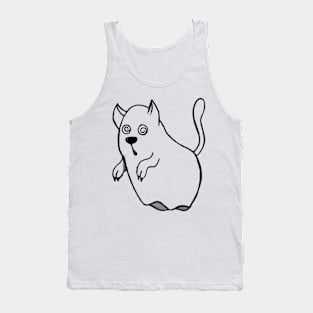 Ghost Cat Tank Top